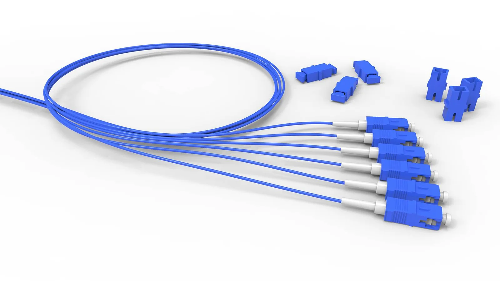 Extensión óptica Furukawa 35260388 OM4 LC-UPC 1.5m COG color acqua