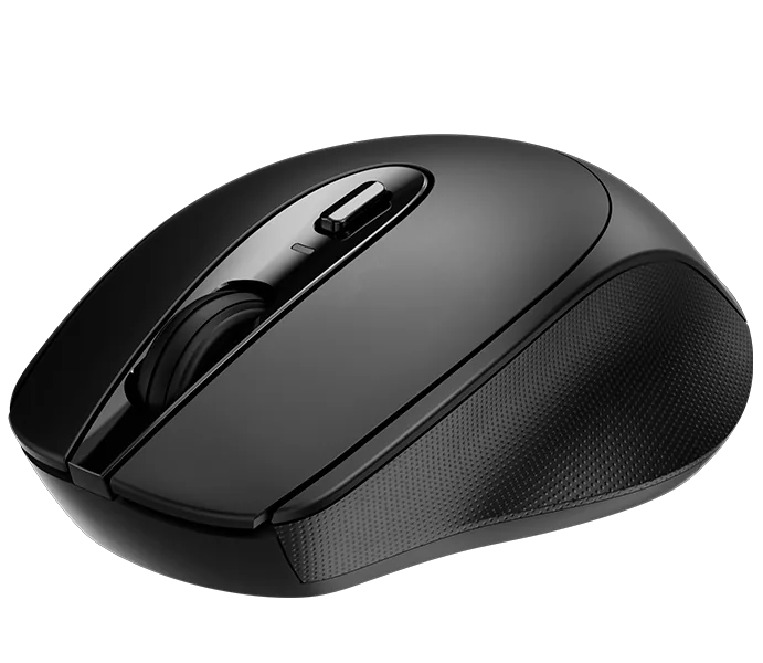 Mouse Inalámbrico KlipX KMW-410BK, Óptico 800dpi 4 Botones 2.4 GHz Negro