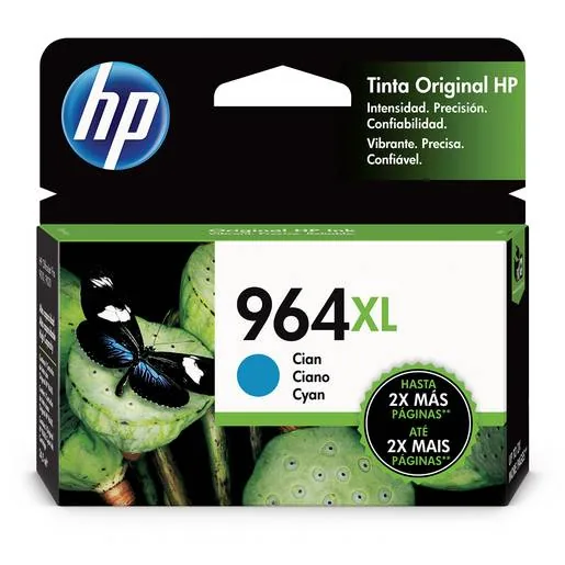 HP 964XL Cyan Original Ink Cartridge LAR
