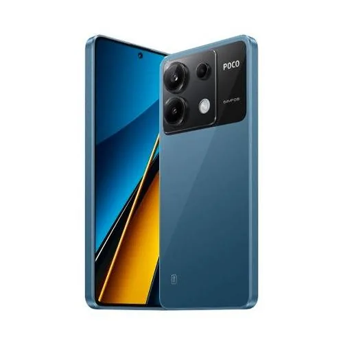 Xiaomi POCO X6 – Smartphone – Android – Blue Smartphone Liberado Xiaomi Poco X6 5G, AMOLED 6.7", RAM 8GB, Capacidad 256GB, Color Blue - Imagen 1