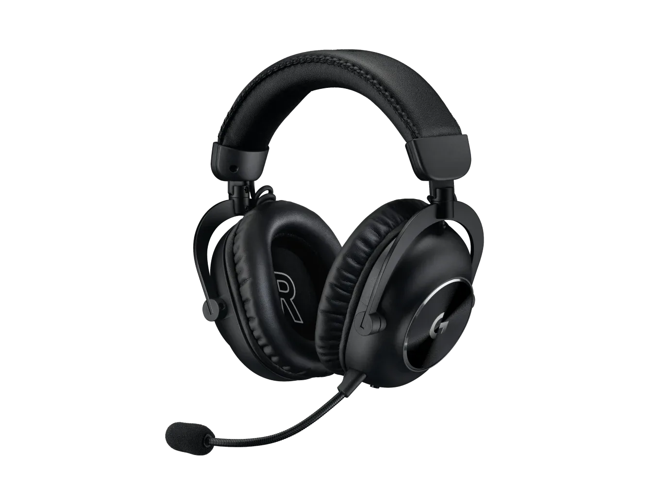 Audifonos Gamer Inalámbrico Logitech Pro X 2 Lightspeed, 2.4GHz, Bluetooth, PC, PS4, PS5, Black