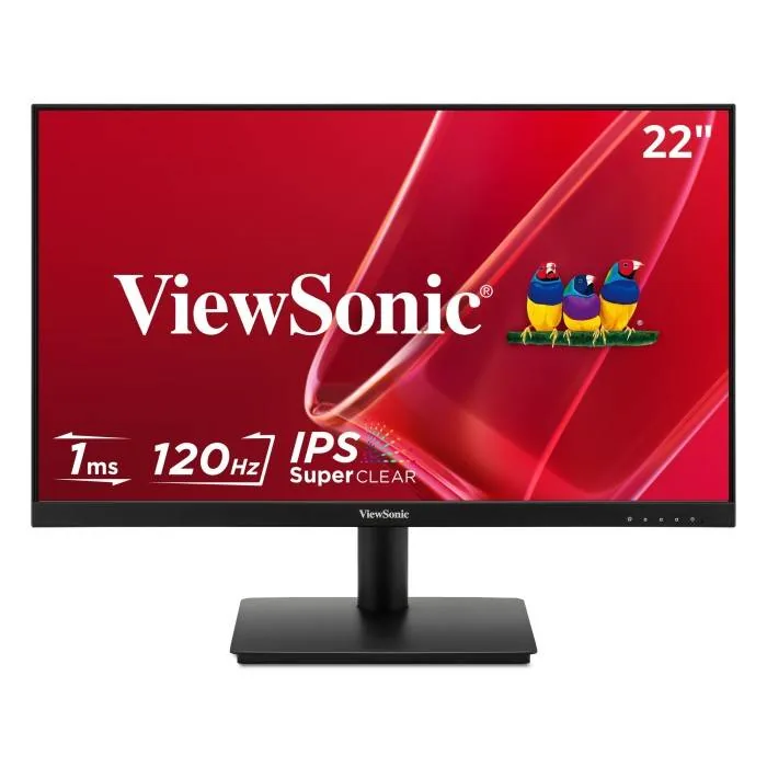 Viewsonic – VA220A-H 22″VA Full HD 120HZ 1 Monitor Plano ViewSonic VA220A-H 22" Full HD 1ms MPRT 120Hz HDMI VA Antirreflejo, VGA, HDMI - Imagen 1