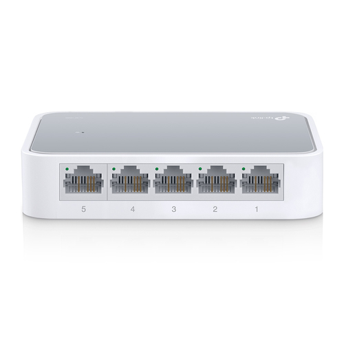 TP-Link TL-SF1005D 5-Port 10/100Mbps Desktop Switch – Conmutador – 5 x 10/100 – sobremesa TP-Link TL-SF1005D switch No administrado Fast Ethernet (10/100) - Imagen 1