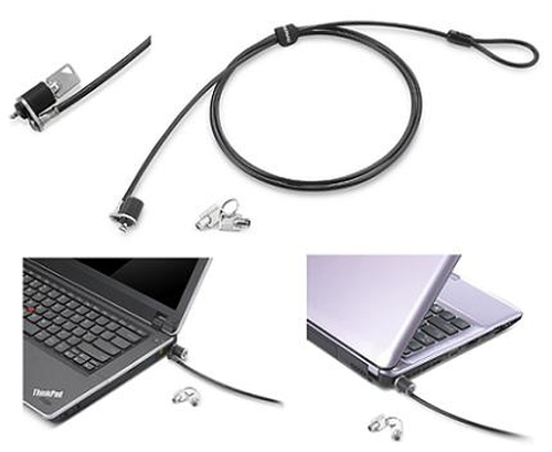Lenovo Security Cable Lock – Bloqueo de cable de seguridad – 1.6 m – para ThinkCentre M70a Gen 2; M75s Gen 2; M90; M90a Gen 2; ThinkStation P34X; V50a-24IMB AIO Lenovo Security Cable Lock - Bloqueo de cable de seguridad - 1.6 m - para ThinkCentre M70a Gen 2; M75s Gen 2; M90; M90a Gen 2; ThinkStation P34X; V50a-24IMB AIO - Imagen 1