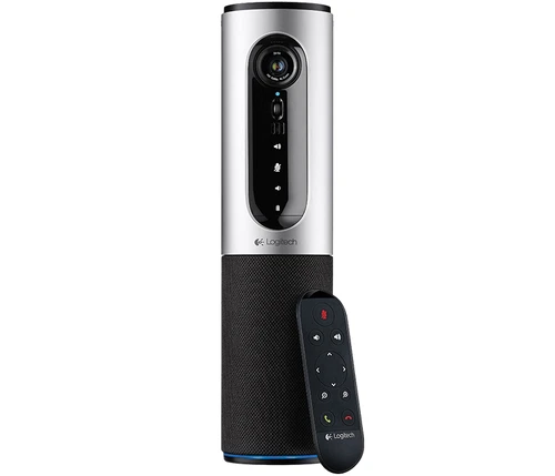 Logitech ConferenceCam Connect – Cámera de conferencias – color – 1920 x 1080 – 720p, 1080p – audio – inalámbrico – Bluetooth 4.0 / NFC – USB 2.0 – H.264 Cámara Web Logitech 960-001013 sistema de video conferencia - Imagen 1