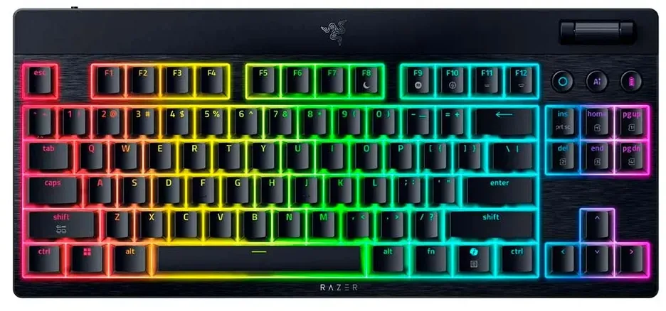 Razer BlackWidow V4 TKL Hyperspeed – Black Switch Orange (RZ03-05480600-R311) Razer BlackWidow V4 TKL Hyperspeed - Black Switch Orange (RZ03-05480600-R311) - Imagen 1