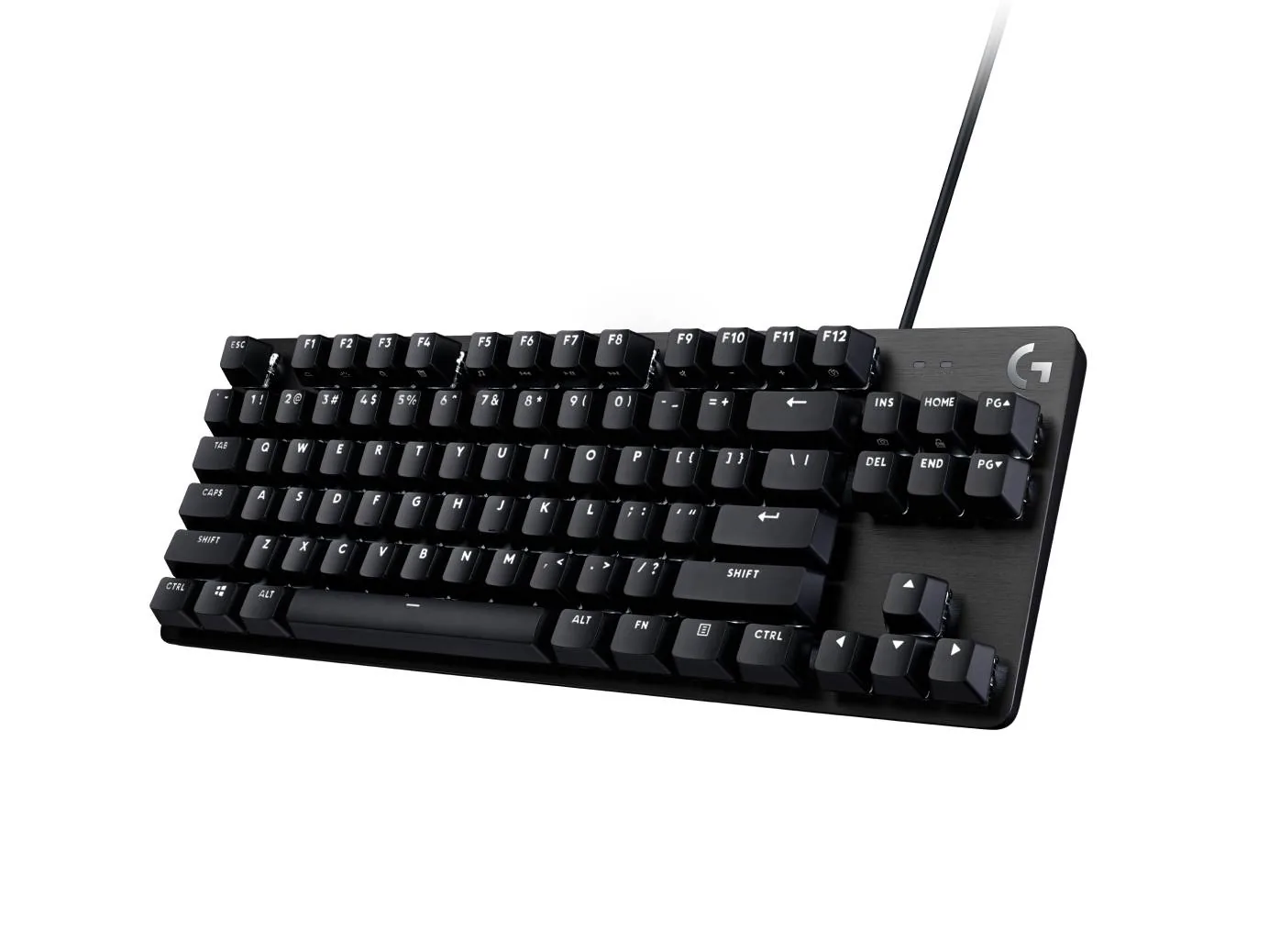 Logitech – Keyboard – Wired – Spanish – USB – Black – teclado mecanico Teclado Gamer Logitech G413 SE, Mecánico, Ingles, Switch Táctil, Led Blanco, TKL, Color Negro - Imagen 1